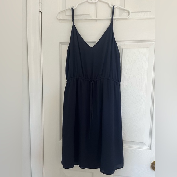 Aritzia Babaton Casimir Navy Wrap Dress - Picture 3 of 7
